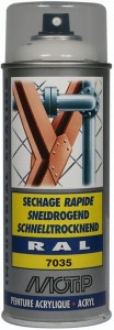 Lakier akrylowy w sprayu, RAL 7035 szary jasny 400 ml 07034