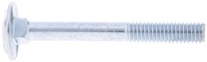 Śruba zamkowa DIN603 M6x50 mm ocynk kl. 8.8 Kramp 60365088