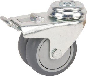 Podwójne koła skrętne 2977PJP075P3010