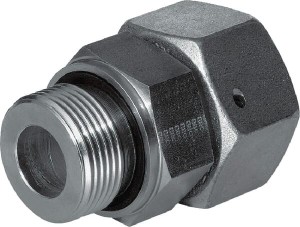 Przyłącze proste z nakrętką i uszczelką M12x1.5 - M12x1.5 6S EGESD6SM12WD