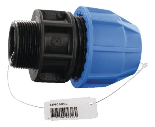 Złączka polietylenowa PE gwint zew. Supreme S16, 40 x 1½" 654060SL - Intertraktor