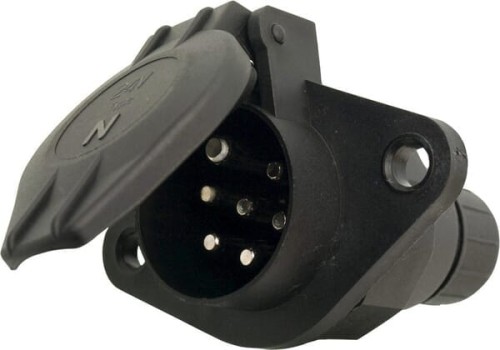 Gniazdo 7-biegunowe Euro, plastikowe 1420282000 - Intertraktor