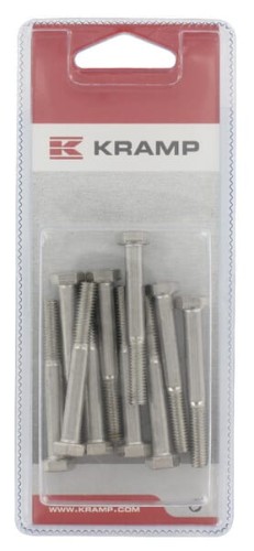 Śruba pół gwint M6x50 mm stal szlachetna A2 10 szt. KR931650RVSP010 - Intertraktor