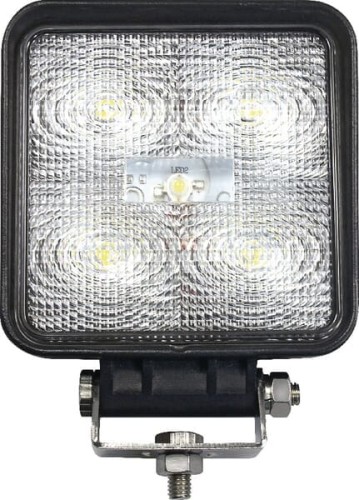 Lampa robocza LED, kwadratowa, 15W 900 lm 10/30V światło rozproszone 5 LED gopart LA15021 - Intertraktor