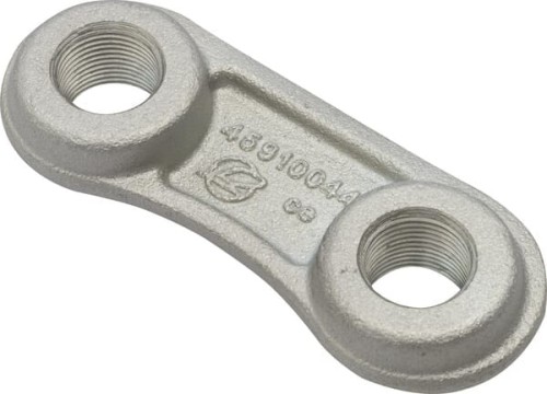 Płytka z otworami gwintowanymi M20x1.5-70x19 ocynk 45910044 - Intertraktor
