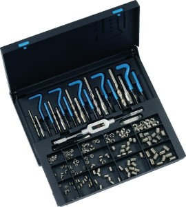 Zestaw naprawczy do gwintów M5-M12 Deluxe 04080