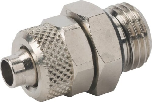 Złącze proste skręcane 10 mm cylindryczny gwint zew. 1/2" + o-ring Kramp SCPOP1012 - Intertraktor
