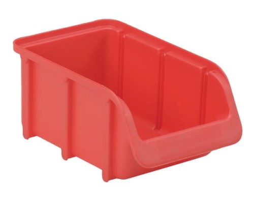 Pojemnik warsztatowy 100x165x75 mm czerwony no. 2 WE6721 - Intertraktor