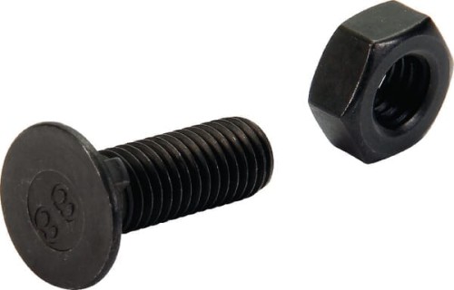 Śruba płużna 1-noskowa DIN604 M10x30 mm kl. 8.8 z nakrętką 10301N - Intertraktor