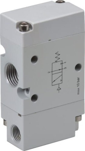 Zawór 3/2, sprężonego powietrza 1/8" PV32M18NO - Intertraktor