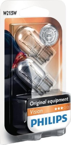 Żarówka 12V W21/5W 5W W3x16q Philips GL12066B2 - Intertraktor