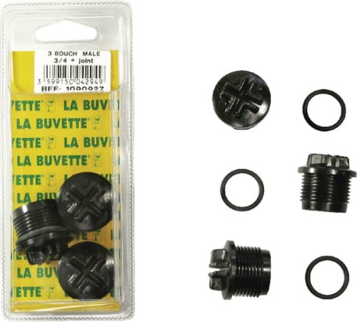 3 zatyczki AG opakow. 3/4" BU1090927 - Intertraktor