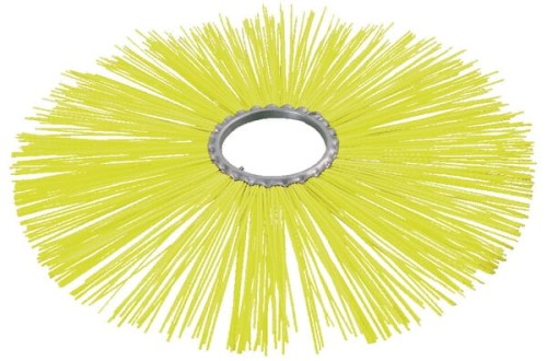 Sczotka pierścieniowa polyester 500/110 żółta BR500110P - Intertraktor