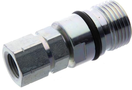 Szybkozłącze skręcane 1/4" gwint wew. 1/4 BSP - gniazdo SKSF06C04 - Intertraktor