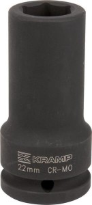 Klucz nasadowy udarowy przedłużany 6-kt. 3/4", 22 mm 1803546622KR