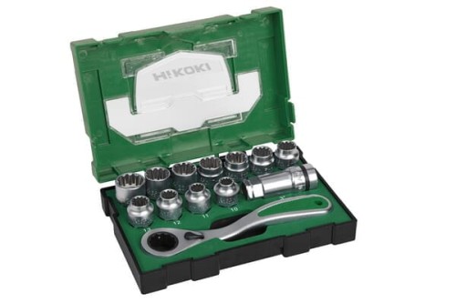 Zestaw kluczy z grzechotką 13 ele. 40030033 - Intertraktor