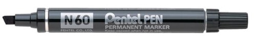 Marker N60 Pentel, czarny 001915 - Intertraktor