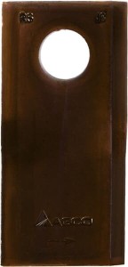 Nożyk kosiarki rotacyjnej lewy 100x47x4 mm otwór Ø 18.50 mm okrągły pasuje do Lely 4122019950