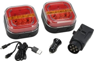 Zestaw bezprzewodowych lamp tylnych LED LA60040R