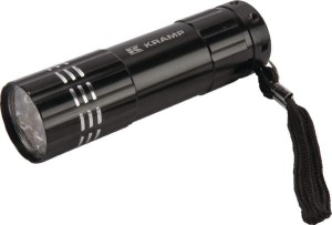 Latarka Kramp srebrno-czarna KRA00900010035