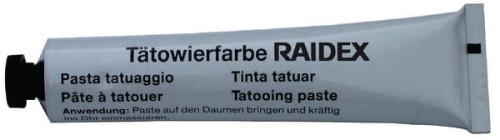 Tusz pasta do tatuownic, czarny, 60 g 1592361060 - Intertraktor
