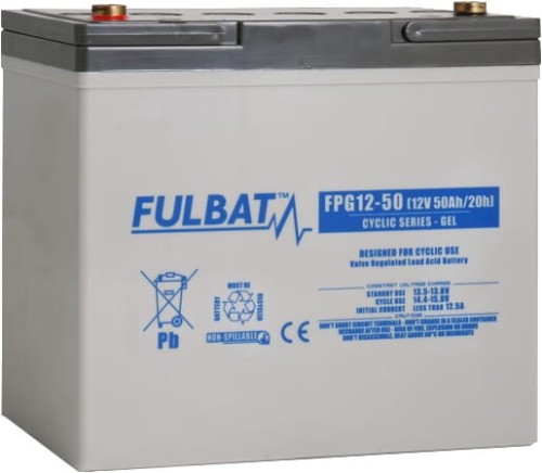 Akumulator ŻELOWY 12V 50Ah FPG1250 - Intertraktor