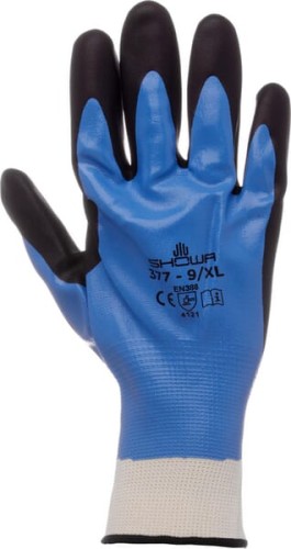 Rękawice Showa 377 Nitrile Foam Grip, roz. XL HS37710 - Intertraktor