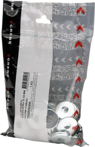 Podkładka płaska poszerzana M10x30x2.5 mm, stal ocynk DIN9021 Kramp 05100010 - Intertraktor