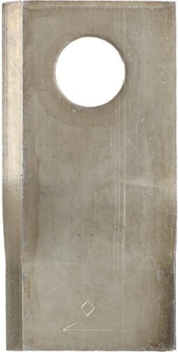 Nożyk kosiarki rotacyjnej prawy 97x48x4 mm otwór Ø 19 mm okrągły pasuje do Kongskilde JF/Stoll 25 szt. 13800024KR - Intertraktor