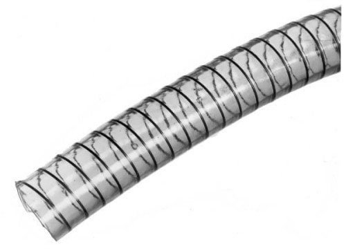 Wąż ssawno - tłoczny PCW uniwersalny ze spiralą stalową, 3/4" SL1219 - Intertraktor