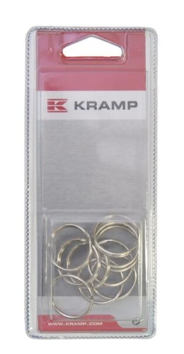 Brelok do kluczy + akcesoria Kramp Blister, kółko do kluczy 25 mm KRHG25NP010 - Intertraktor
