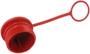 Pokrywa gniazda HS DN, 32 - czerwona SKS9M320