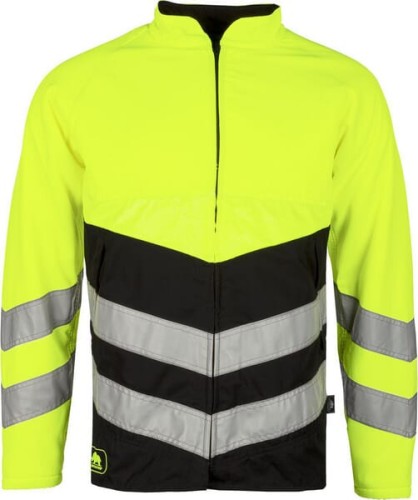 Kurtka do prac leśnych Hi-vis, żółty-czarny, rozmiar S, BasePro, SIP 1RI1YBS - Intertraktor