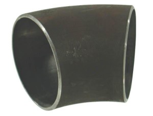 Kształtka rurowa nr 450 kolano do spawania 45° czarne, 1 1/2" 48, 3 x 2, 6 mm FG450112