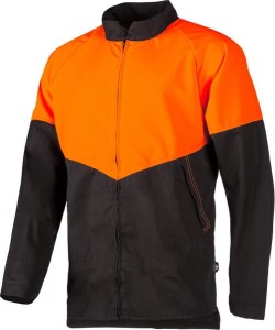 Bluza robocza, pomarańczowy-szary, rozmiar M, BasePro, SIP 1RK1M