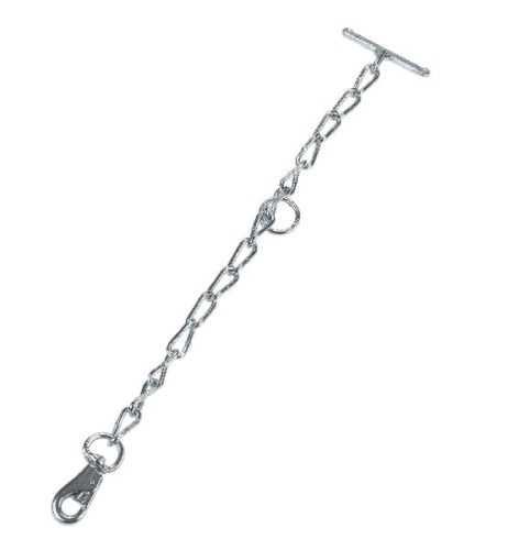 Łańcuch pojedynczy z karabińczykiem, 66cm 805052KR - Intertraktor