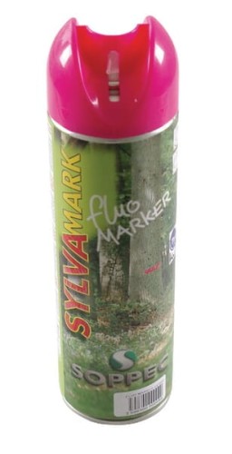 Spray znakujący do prac leśnych Fluo Marker Soppec, różowy PA131325 - Intertraktor