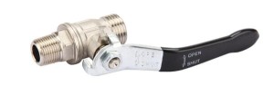 Zawór kulowy AG 3/8" – AG 1/2" 16515014