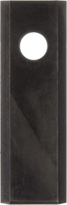 Nożyk kosiarki rotacyjnej lewy/prawy 125x42x4 mm otwór Ø 16.50 mm okrągły pasuje do Kemper 25 szt. 93Y03KR