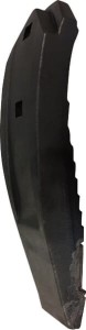 Redliczka 302x80 mm wzmocniona wygięta, 2-otw. pasująca do Amazone Kramp 78708734CN