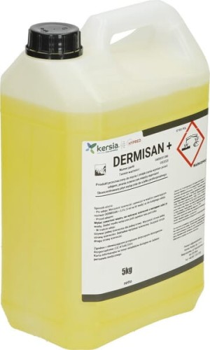 DERMISAN + Preparat do mycia i pielęgnacji wymion przed dojem, 5 kg DERMISAN5 - Intertraktor
