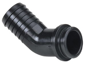 Przyłącze węża 45° pod nakrętke nasadową z pierścieniem uszczelniającym Arag, 35 mm 1-1/2" 117635
