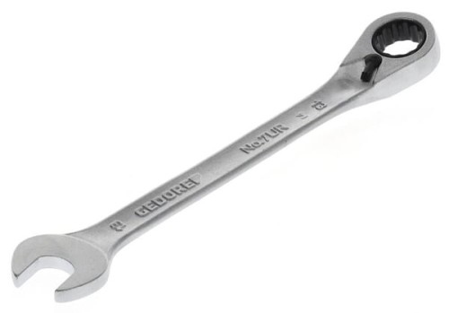 Klucz płasko-oczkowy z grzechotką, 13 mm, Gedore SL7UR13 - Intertraktor