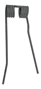 Palec przetrząsacza, szeroki, 380 x 110 x 40, Ø 9, PZ-109, prawy 56815275130040