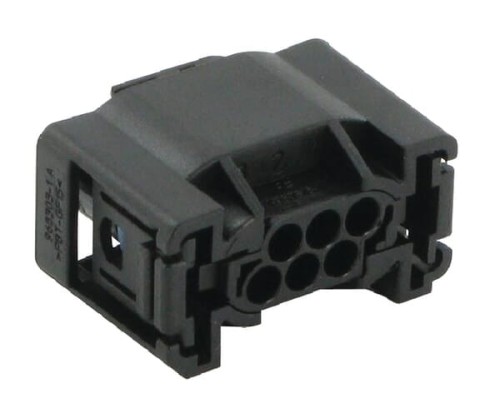 Obudowa wtyczki 6 P. wewnętrzna MQS AMP19676161 - Intertraktor