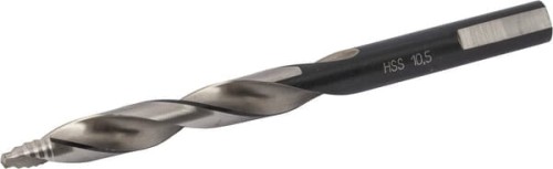 Wiertło 10.5 mm HSS-DIN338-G TURBO STEP 12020701050 - Intertraktor
