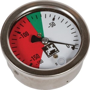 Manometr ø63 mm przyłącze tylne 1/4" 4007400