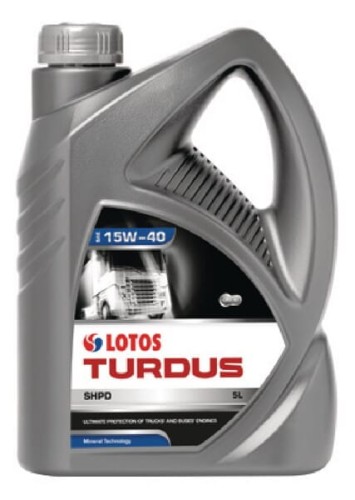 Olej Turdus SHPD 15W/40, 5 l 1074OLJ11151 - Intertraktor