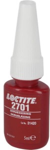 Środek zabezpieczający gwinty 2701 Loctite, 5 ml LC195911