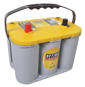 Akumulator 12V 55Ah 765A AGM Yellow Top YTS 4.2 Optima 812254